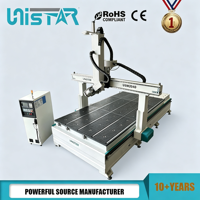 Meilleure machine de gravure CNC 9KW à 4 axes, changeur d'outils automatique ATC pour acrylique, machine de gravure et de sculpture 3D