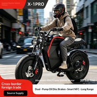 Vélo Électrique HIMOTO Black Warrior avec Pneus Larges, Moteur Arrière à Assistance au Pédalage, Batterie Lithium 48V, Vélo de Banlieue Européen Black Knight