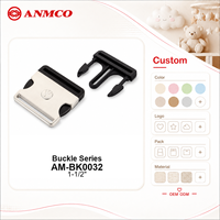 Ceinture de haute qualité avec boucle à dégagement central pour poussette, boucles de sécurité en plastique à dégagement central