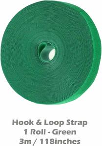 Eco-Friendly Reusable Double Sided Self-Adhesive Heat Resistant Washable Customizable <b>Hook</b> <b>Loop</b> <b>Tape</b> Fastener for Office Garden - Product Image 2
