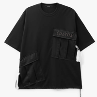 T-shirt décontracté surdimensionné pour homme en coton 100% avec impression numérique, tissu respirant, t-shirt imprimé de haute qualité pour homme