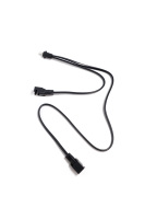 Kabel Splitter Daya DC Tipe 2P Male ke 2 Female Custom 01, Kabel Y 1 ke 2 untuk Furnitur Pintar