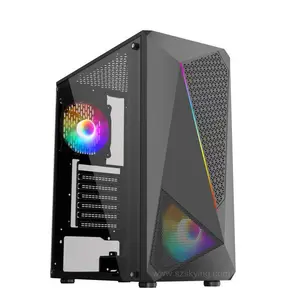 Nieuwe Doos Glazen Zijvenster 3.0usb Ondersteunt 6rgb Fan Video Game Speler Gevallen