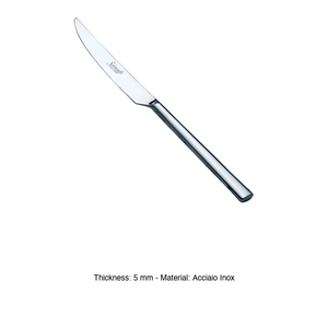 มีดทำขนม Salvinelli 250 ด้ามจับแข็งแรง ผลิตจากเหล็กกล้าไร้สนิม 18/10 หนา 5 มม. - Product Image 3