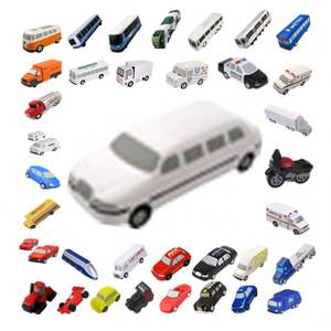 Balle anti-stress extensible pour voiture en PU, vente en gros, cadeaux promotionnels économiques - Product Image 1