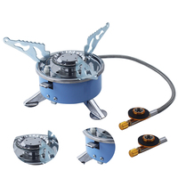 Réchaud à gaz butane de surface en fer portable pour la maison et le camping en plein air pour réchaud portable de surface en fer extérieur