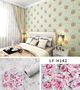 Violet Paeonia Floral Mural 3d Étanche <span class=keywords><strong>Papier</strong></span> Peint Fond Fleur Murale pour Chambre Salon Fille Chambre <span class=keywords><strong>Papier</strong></span> Peint - Product Image 3