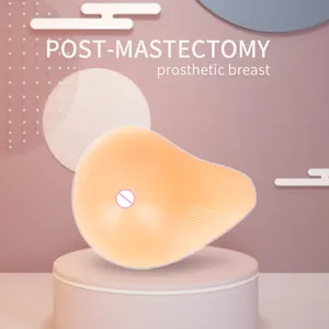 XXM Prosthesis Silicone Breast Form Spiral Shape Breast Silicone Prosthesis Enhancenment For Mastectomy Bra