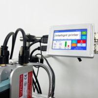 Mini impresoras automáticas de inyección de tinta Máquina de impresión de logotipos Código QR Impresoras de inyección de tinta a la venta Industria Fecha de caducidad Codificador en línea