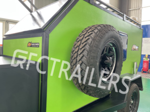 บ้านเคลื่อนที่ปรับแต่งได้ตามต้องการ & เต็นท์รถบ้านเคลื่อนที่พร้อมล้อบ้านทรงสามเหลี่ยม - Product Image 6