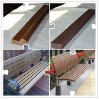 Banco de Jardín para Exteriores, Estilo Rústico, Mesa y Silla de Patio Modernas, Bancos de Patio