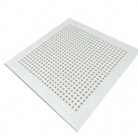 Plaque de plâtre acoustique perforée à bords dissimulés pour plafond, plaque de plâtre acoustique ou S 1200x2400mm