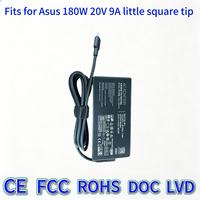 Chargeur universel de remplacement pour ordinateur portable ASUS ROG Zephyrus G14 Air Gaming, alimentation 180W 20V 9A pour ordinateur portable ASUS