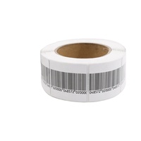 Étiquettes de sécurité souples RF avec capteur de code-barres, autocollants antivol adhésifs 8,2 MHz, approuvées CE/ISO pour supermarchés et commerces de détail
