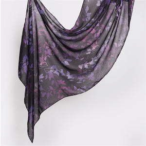 Hijab imprimé multicolore Châle foulard en satin Vente en gros Foulard ethnique Foulards ethniques Châlspanuelos Hijab - Product Image 2