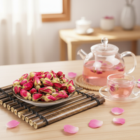 Thé de roses en vrac Pingyin 500g Chine Nouveau produit Thé aux fleurs séchées à double pétale Thé Zhongrun Fournisseur direct du fabricant