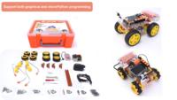Kit Robótico Educativo Programable con Cámara Wifi Ai MicroPython para Niños en Edad Escolar, Coche 4WD K210