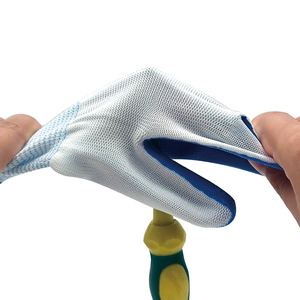 Guantes de Seguridad Industriales con Recubrimiento de Nitrilo en la Palma, Resistentes a Cortes, para Construcción, Almacén, Mecánicos - Product Image 3