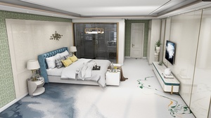 Tùy chỉnh chất lượng cao dày 5 sao khách sạn Thảm tường sang trọng để tường <span class=keywords><strong>axminster</strong></span> thảm cho phòng khách sảnh thảm - Product Image 3