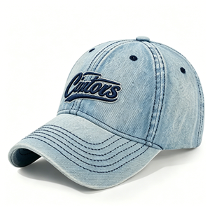 Casquettes de baseball confortables et respirantes pour hommes, 6 panneaux, 100% coton, haute qualité, entièrement personnalisables, ajustables, prix raisonnable - Product Image 1