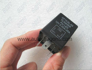 Autodragons - Relé Intermitente LED de 3 Pines CF13GL02 de 12 V para Automóviles y Motocicletas - Product Image 2
