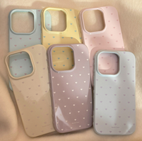 Coque Souple Anti-Choc Anti-Traces de Doigts en TPU Motif Cœur Mignon Style Simple Ins pour 17/16/15/14/13