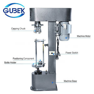 Semi-automatic Glass <strong>Bottle</strong> <strong>Cap</strong> Capping Machine - Product Image 5