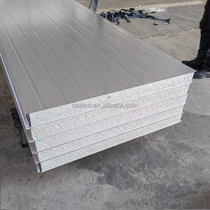 Panneaux sandwich en mousse PU pour isolation des murs et des toits, mousse à haute expansion, panneaux sandwich en mousse PU, <span class=keywords><strong>prix</strong></span> des tôles <span class=keywords><strong>de</strong></span> toiture métalliques - Product Image 2