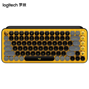 Clavier mécanique sans fil ergonomique RGB personnalisé Logitech Pop Keys pour jeux russes - Clavier et souris pour tablettes de bureau et de jeu - Product Image 2
