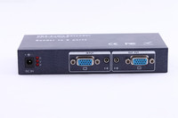 8 puertos VGA Splitter 1x8 UTP Extender 300M (984ft) por Single Cat5e/6 Cable Video Audio Extender