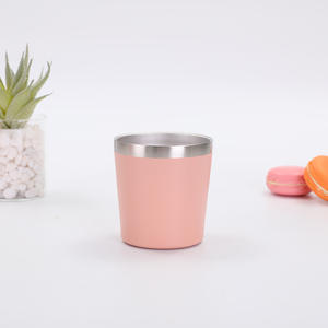 ถ้วยสุญญากาศ304สองชั้นขนาด8ออนซ์ถ้วยเก็บอุณหภูมินมขนาดเล็กดีไซน์ทันสมัยใช้ในบ้านสำนักงานขายส่ง - Product Image 6