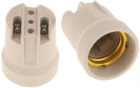 Style à vis E27 support de lampe en céramique nouvelle Version métal plastique cuivre porcelaine éclairage Base douille Extension douille douille