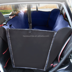 Usine personnalisée Oxford anti-dérapant dos <span class=keywords><strong>chien</strong></span> hamac housse de siège étanche housse de siège de voiture avec porte et appuie-tête <span class=keywords><strong>protection</strong></span> - Product Image 2