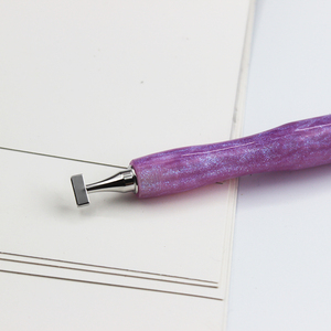 Siêu mỏng thép không gỉ bút lời khuyên nhựa kim cương sơn ren bút cho Diy vuông tròn khoan chấm - Product Image 6