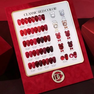 New Red Uv <b>Nail</b> <b>Gel</b> <b>Set</b> 30 Color Environmental Friendly Quick Drying <b>Nail</b> Polish Hema Free <b>Gel</b> Polish <b>Set</b> Top Free - Product Image 2