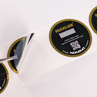 Etiquetas Personalizadas, Pegatinas con Logotipo Personalizado en Rollo, Adhesivas, Impermeables, Impresión Personalizada para Empresas, Marca y Empaque