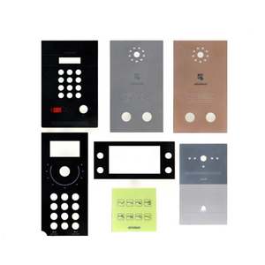 Vente en gros de panneaux frontaux en acrylique personnalisés, film plastique, interrupteur tactile, étiquette, écran imprimé, superposition graphique, vernissage de surface - Product Image 1