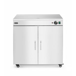 HENDI 230V/800W Double <b>Plate</b> <b>Warmer</b> Commercial Kitchen Refrigeration Equipment 735x589x766mm - Product Image 1