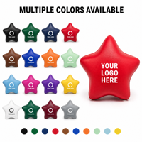 Étoile en mousse PU personnalisée BSBH pour jouet anti-stress coloré et souple, jouet promotionnel