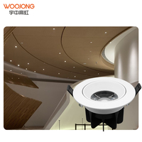 Spot encastré LED 30W personnalisé, design moderne, orientable, anti-éblouissement pour salon – Vente chaude