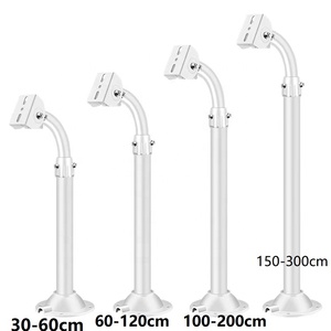 Support mural robuste en acier inoxydable de type L pour caméra de vidéosurveillance, 350 mm, pour caméras <span class=keywords><strong>bullet</strong></span> et montage d'antenne sur poteau - Fabrication chinoise - Product Image 4