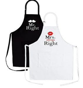 Tablier de chef avec logo personnalisé, couleur noire avec poches - Product Image 3