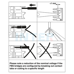 3030190、<span class=keywords><strong>FBS</strong></span> 5-5固定式插接桥<span class=keywords><strong>FBS</strong></span>中心接触桥DIN导轨接线端子配件 - Product Image 6
