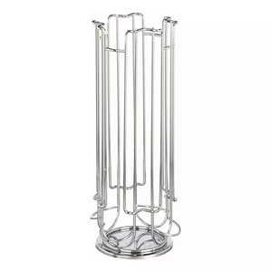 360 xoay cà phê viên nang hiển thị đứng thép không gỉ 24 cà phê viên nang chủ Cà phê Pod lưu trữ giá - Product Image 5