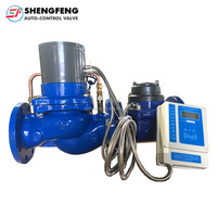 DN40 OEM personnalisable prépayé intelligent de mètre d'eau de carte intelligente d'IC de grand calibre soutenu