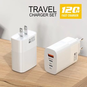 Pd 120W <span class=keywords><strong>ACC</strong></span> nhanh chóng sạc máy tính xách tay Adapter Loại C kép PD sạc nhanh USB phí QC3.0 đa cổng tường sạc - Product Image 5