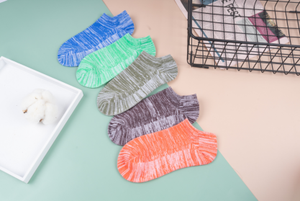 Kaos Kaki Wanita Model Low Cut Tanpa Tali, Bahan Katun, Anti Selip, Warna-Warni, Model Tersembunyi - Product Image 2