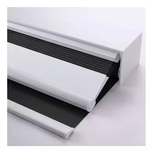 Stores à enrouleur double couche personnalisés stores électriques de bureau en tissu zèbre pour écran solaire <span class=keywords><strong>occultant</strong></span> jour et nuit - Product Image 2