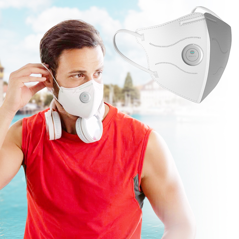 Portable Personal Wearable Smart Facemask USB