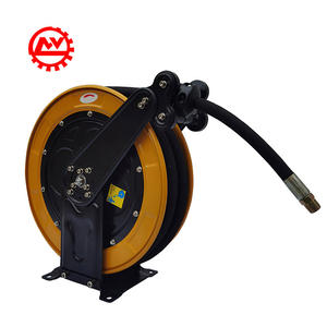 Enrouleur de tuyau mural automatique robuste de 1/<span class=keywords><strong>4</strong></span> pouce pour eau, huile et <span class=keywords><strong>air</strong></span>, avec rappel par ressort, pour usage industriel - Product Image 5